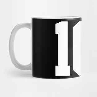 10s Tennis Player Logo by CoVA Tennis Mug